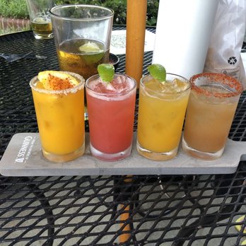 Que Onda - Flight of margaritas! Fantastic with chips and salsa! - Mexican Near Me - Huntersville, North Carolina Que Onda - Flight of margaritas! Fantastic with chips and salsa! - Mexican Near Me - Huntersville, North Carolina
