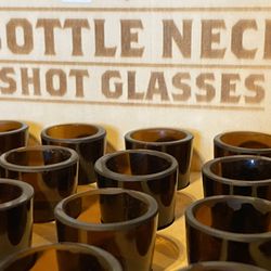 Northern Cigars and Specialty - Bottle neck shot glasses
