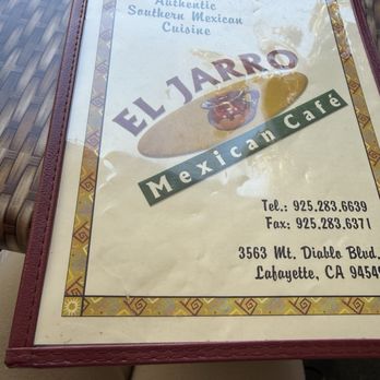 El Jarro - Menu - Mexican Near Me - Lafayette, California El Jarro - Menu - Mexican Near Me - Lafayette, California
