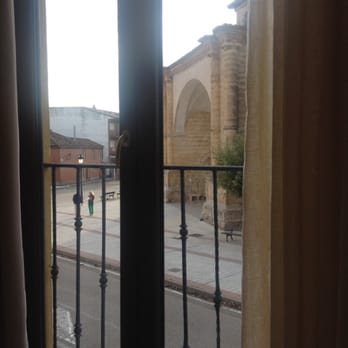 Hostal San Pedro - View outside our window. Beautiful. - Hotels Near Me - Frómista, P Hostal San Pedro - View outside our window. Beautiful. - Hotels Near Me - Frómista, P