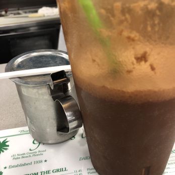 Green's Pharmacy Luncheonette - Chocolate egg cream soda - Drugstores Near Me - Palm Beach, Florida Green's Pharmacy Luncheonette - Chocolate egg cream soda - Drugstores Near Me - Palm Beach, Florida