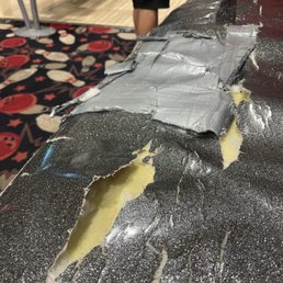 Plan on wearing jeans or standing.