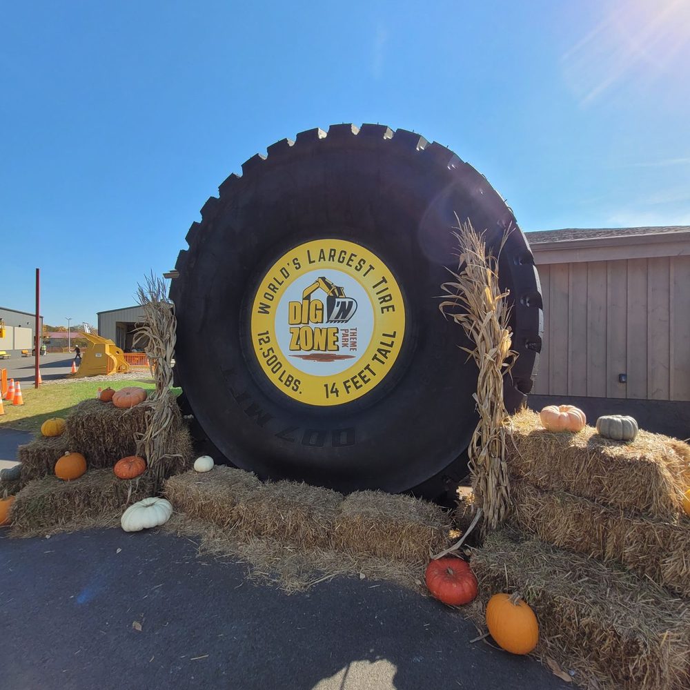 Now that's a tire! Now that's a tire!