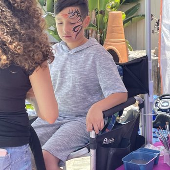 Jessica's Face Painting - Dragon slayer! - Face Painting Near Me