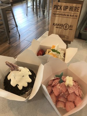 Kakigori dessert cafe by null