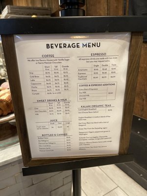 Menu photo 2 Macrina Bakery & Cafe Seattle, WA