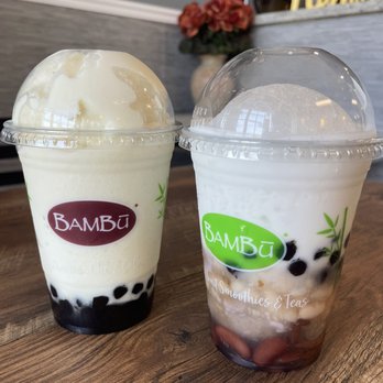 BAMBU - Pina colada smoothie & #2 Bambu combo - Bubble Tea Near Me - San Jose, California BAMBU - Pina colada smoothie & #2 Bambu combo - Bubble Tea Near Me - San Jose, California