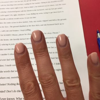 Roxy Nail - This is 2 wks after a different appt than my last pic. Still shiny. No chips. Just growing. Love it! Best prices around. - Nail Salons Near Me - Bethel Park, Pennsylvania