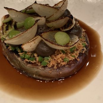 Social Eating House - Aubergine with miso (amazing vegan entree) - British Near Me - London, XGL Social Eating House - Aubergine with miso (amazing vegan entree) - British Near Me - London, XGL