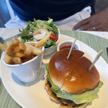 Mariposa - wagyu cheeseburger with fries - New American Near Me - Honolulu, Hawaii Mariposa - wagyu cheeseburger with fries - New American Near Me - Honolulu, Hawaii