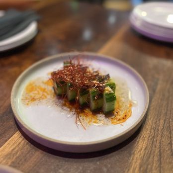 Taberu - Spicy cucumber appetizer - Ramen Near Me - Los Angeles, California