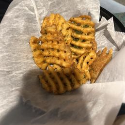 Small side waffle fries Small side waffle fries
