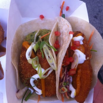 The Food Dudes - Captain crunch cod tacos - Caterers Near Me - Toronto, Ontario