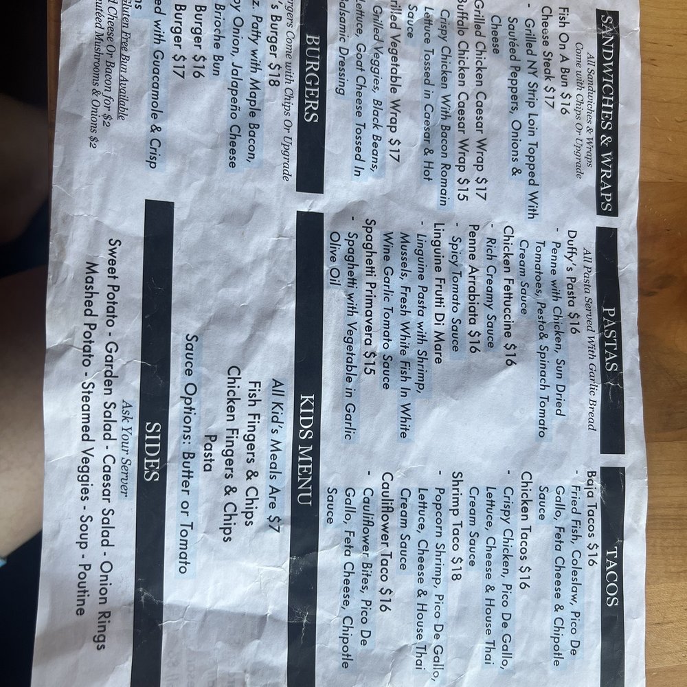 Duffy's Famous Fish & Chips - Menu - Fish & Chips Near Me - Southampton, Ontario Duffy's Famous Fish & Chips - Menu - Fish & Chips Near Me - Southampton, Ontario