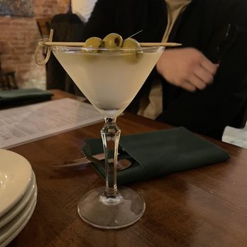 Rivertown Tap - Extra dirty martini - New American Near Me - Phoenixville, Pennsylvania