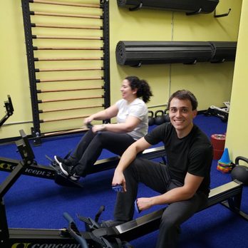 Iron Monkey Strength - Couple of students enjoying a little "cardio". - Gyms Near Me - Franklin Square, New York