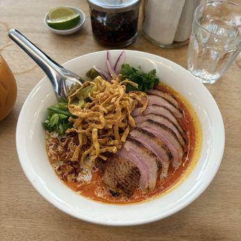Ginger & Scallion - Duck khao soi - Thai Near Me - Seattle, Washington Ginger & Scallion - Duck khao soi - Thai Near Me - Seattle, Washington