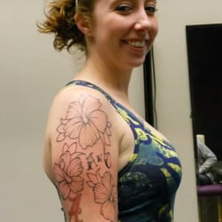 Artistic Ink - Start of my first sleeve by Kao