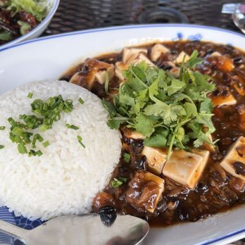 Kaizen - Mapo Tofu- no flavor just a soupy flavorless oily taste. - Asian Fusion Near Me - Knoxville, Tennessee