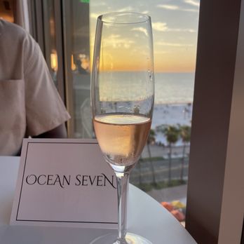 Ocean Seven - Champagne for sunset toast - New American Near Me - Clearwater, Florida Ocean Seven - Champagne for sunset toast - New American Near Me - Clearwater, Florida