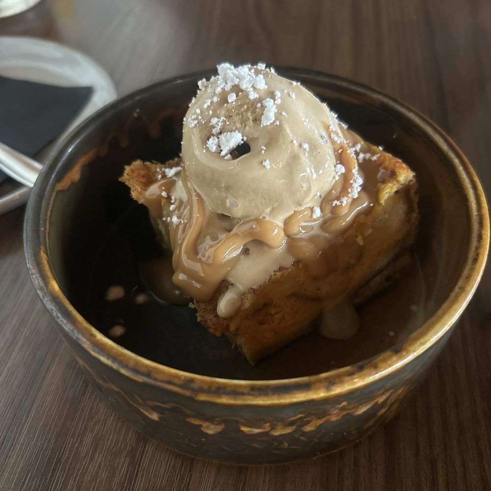 Aftermath Kitchen & Bar - Pretzel Bread Pudding - New American Near Me - Phoenix, Arizona Aftermath Kitchen & Bar - Pretzel Bread Pudding - New American Near Me - Phoenix, Arizona