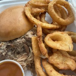 Scott's BBQ & Grill - Pulled pork sandwich