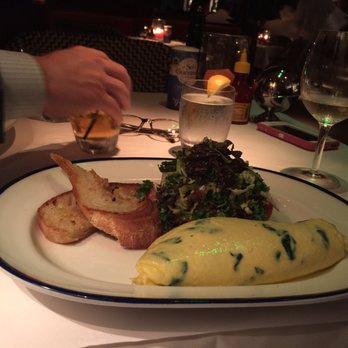 Palm Beach Grill - The spinach omelette - New American Near Me - Palm Beach, Florida Palm Beach Grill - The spinach omelette - New American Near Me - Palm Beach, Florida