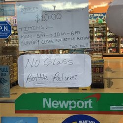 The Beer Store III - I'm fairly certain it's illegal to charge the bottle deposit but not allow returns of brands sold there.