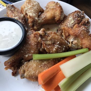 Proving Ground Waterfront Dining - Garlic Parmesan Wings - Tiki Bars Near Me - Highlands, New Jersey Proving Ground Waterfront Dining - Garlic Parmesan Wings - Tiki Bars Near Me - Highlands, New Jersey