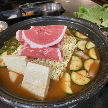 Origin Korean BBQ - Spicy ramen soup - Korean Near Me - Los Angeles, California Origin Korean BBQ - Spicy ramen soup - Korean Near Me - Los Angeles, California
