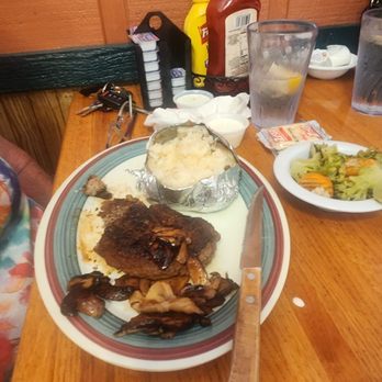 Johnnie Mars - Teriyaki Steak and baked potato - Greek Near Me - Sioux City, Iowa