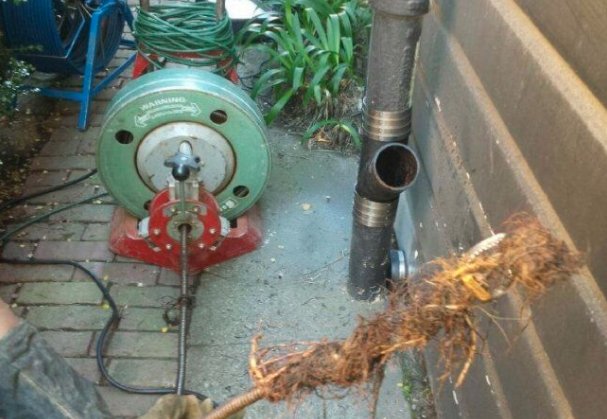 Slide of AIM Sewer and Drain