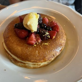 Rustic Root - Bourbon maple glazed pan-cake - New American Near Me - Solana Beach, California