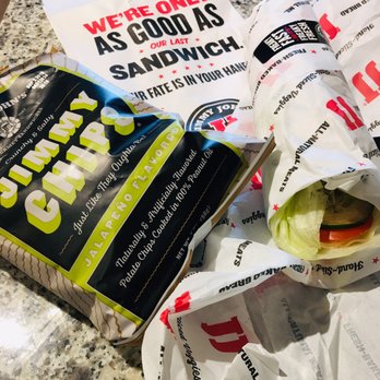 Jimmy John's - Jalapeño chips are the only saving grace of this meal. - Sandwiches Near Me - St. Paul, Minnesota Jimmy John's - Jalapeño chips are the only saving grace of this meal. - Sandwiches Near Me - St. Paul, Minnesota