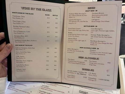 Menu photo 5 Enoteca Paso Robles, CA Menu photo 5 Enoteca Paso Robles, CA