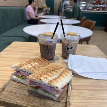 parfait Cafe - Iced vanilla latte with double shot, iced mocha with double shot, turkey sandwich, butter cookies - Gelato Near Me - Fair Lawn, New Jersey parfait Cafe - Iced vanilla latte with double shot, iced mocha with double shot, turkey sandwich, butter cookies - Gelato Near Me - Fair Lawn, New Jersey