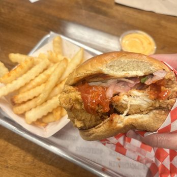 Holdaak Fried Chicken - HOLDAAK ORIGINAL CHICKEN SANDWICH W. DAIKON SLAW - Chicken Shop Near Me - Orange, California Holdaak Fried Chicken - HOLDAAK ORIGINAL CHICKEN SANDWICH W. DAIKON SLAW - Chicken Shop Near Me - Orange, California