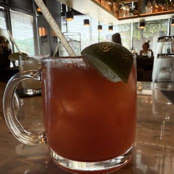 Acre 41 - Strawberry & Mint Mule (HH Drink) - Breakfast & Brunch Near Me - Austin, Texas