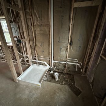 Milestone Building Group - Garage converted into living quarters. Shower, toilet and vanity sink - Plumbing Near Me Milestone Building Group - Garage converted into living quarters. Shower, toilet and vanity sink - Plumbing Near Me