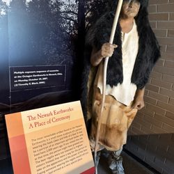 The Great Circle Earthworks at Moundbuilders Park - Display in Interpretive Center