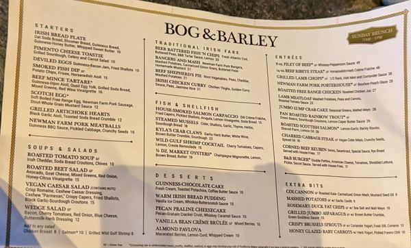 Menu photo 1 Bog & Barley Memphis, TN