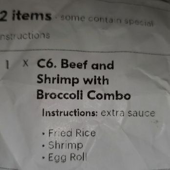 Zheng's Kitchen - Receipt C6. Beef and Shrimp with Broccoli Combo - Chinese Near Me - Goodyear, Arizona Zheng's Kitchen - Receipt C6. Beef and Shrimp with Broccoli Combo - Chinese Near Me - Goodyear, Arizona