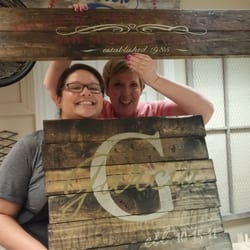 Board & Brush - We went on a pick your own design night.