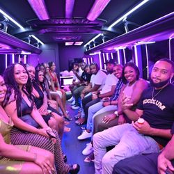 After 6 Tours - We comfortably accommodated 16-18 guests with ample room to move and dance around.