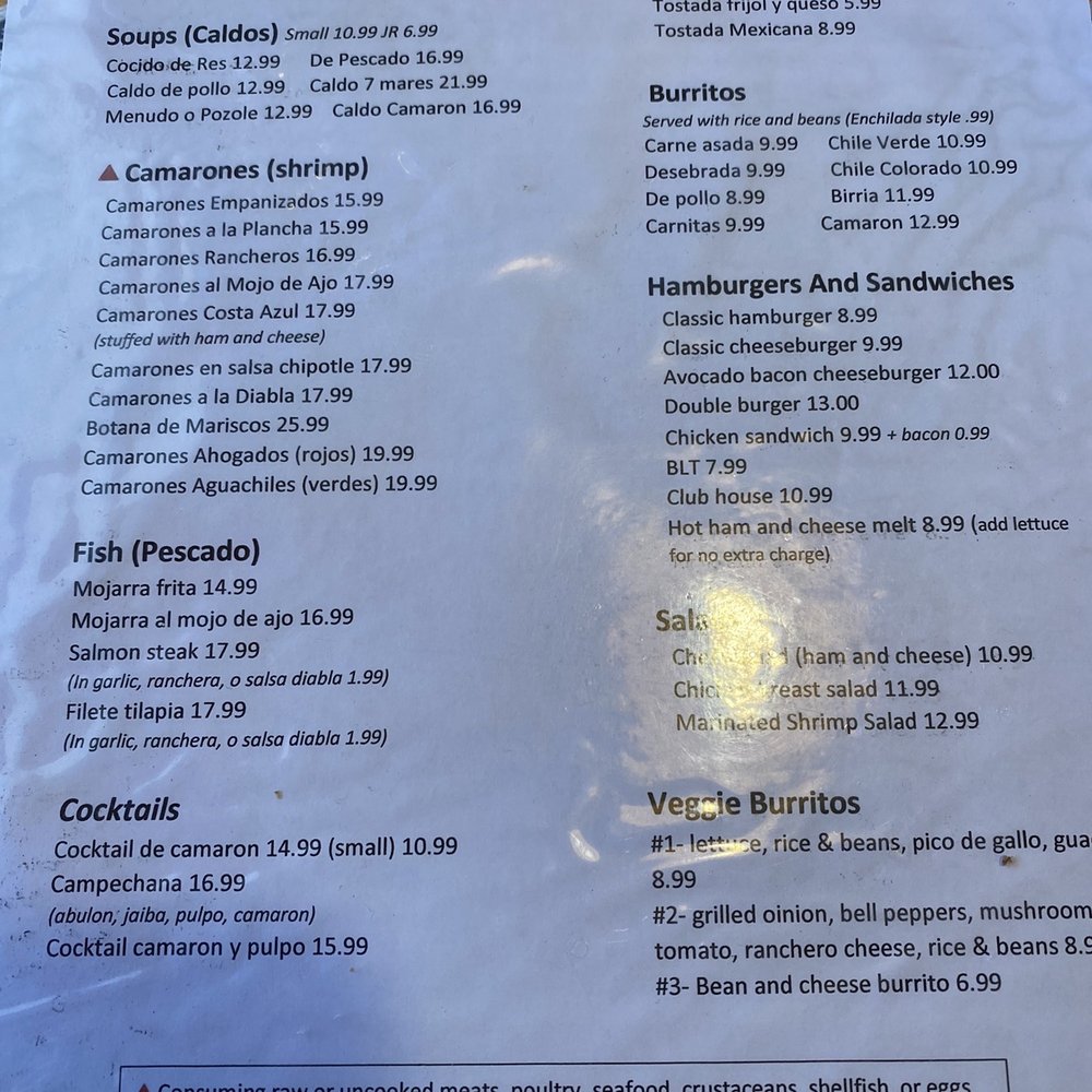 La Barquita Restaurant - Menu - Mexican Near Me - Phoenix, Arizona La Barquita Restaurant - Menu - Mexican Near Me - Phoenix, Arizona