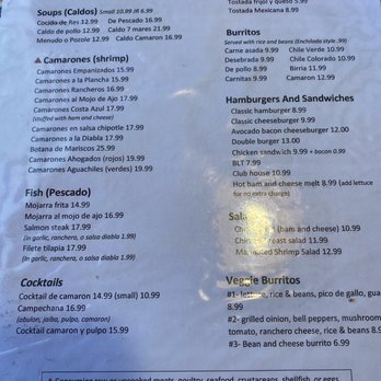 La Barquita Restaurant - Menu - Mexican Near Me - Phoenix, Arizona La Barquita Restaurant - Menu - Mexican Near Me - Phoenix, Arizona