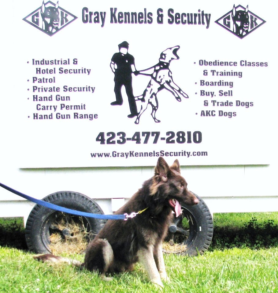 GRAY KENNELS & SECURITY 521 Hales Chapel Rd, Johnson City, Tennessee