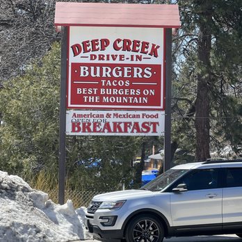 Deep Creek Drive In - American Near Me - Arrowbear Lake, California Deep Creek Drive In - American Near Me - Arrowbear Lake, California