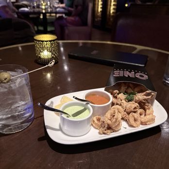 One Steakhouse - Calamari appetizer - Steakhouses Near Me - Las Vegas, Nevada One Steakhouse - Calamari appetizer - Steakhouses Near Me - Las Vegas, Nevada