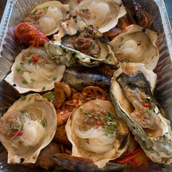 Long Time No See - Large honey garlic seafood shovel - Barbeque Near Me - Toronto, Ontario Long Time No See - Large honey garlic seafood shovel - Barbeque Near Me - Toronto, Ontario